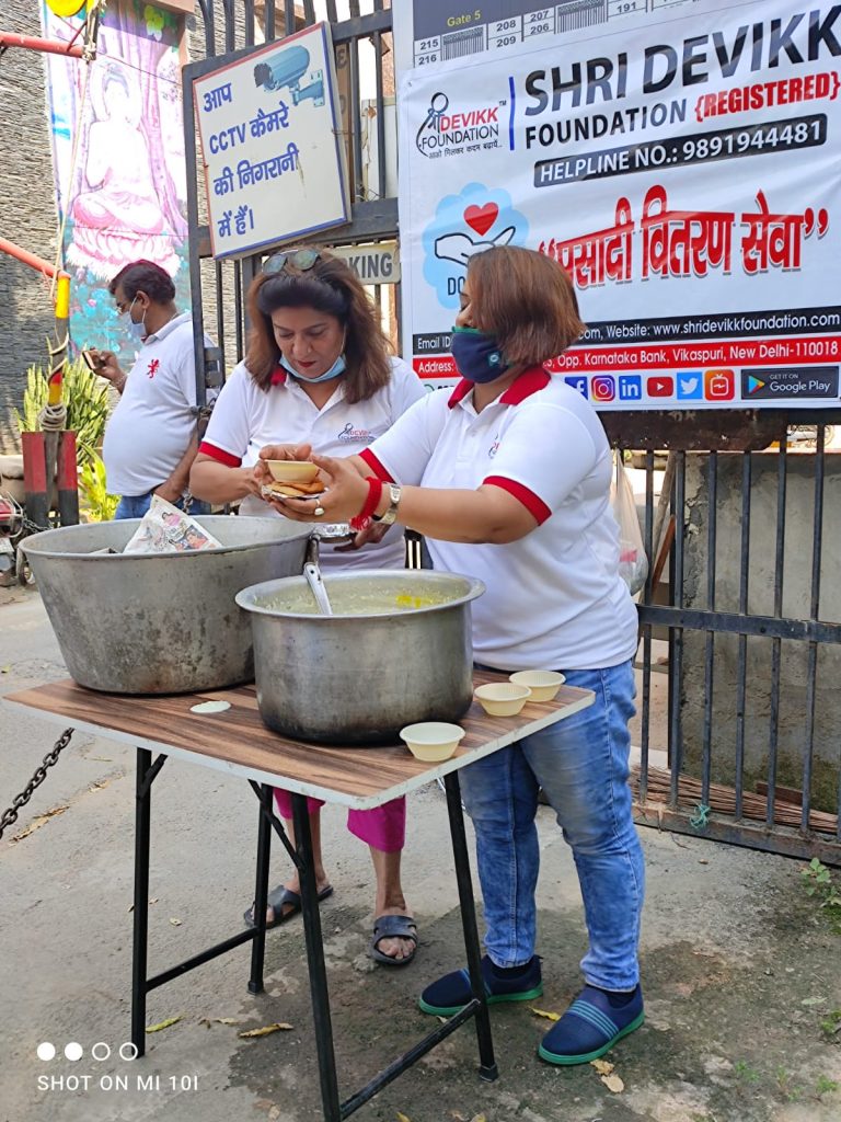 Free Food Distribution- Bhandara